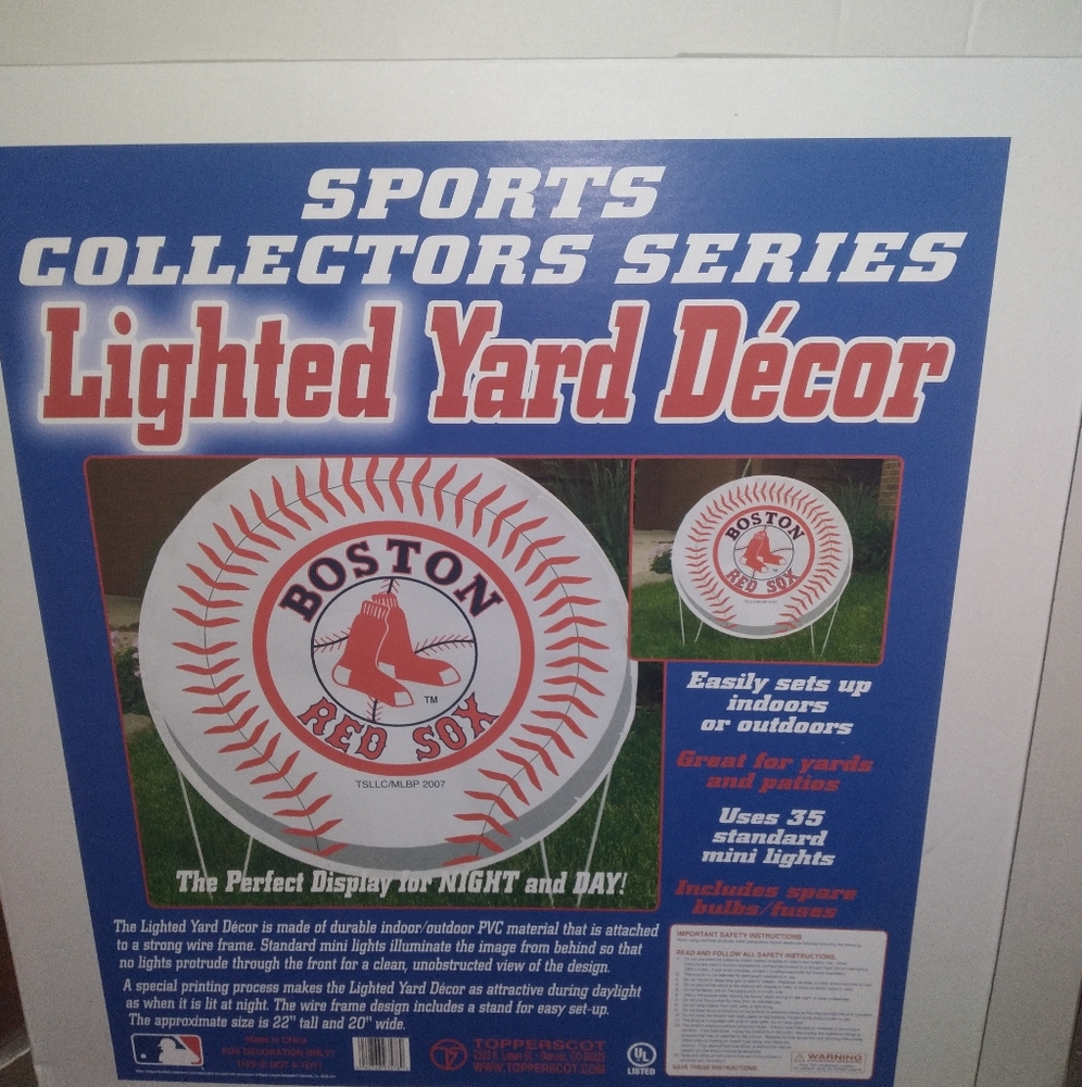 MLB lighted yard sign